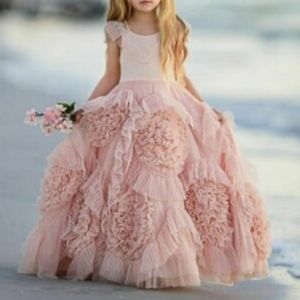 Best Fairy Dust Wishes Pink Formal Kids Dress